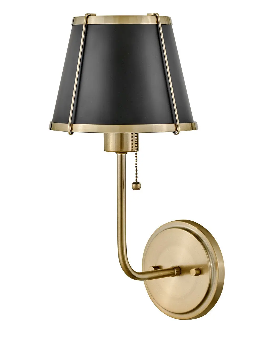 Clarke Led Wall Sconce In Warm Brass 1