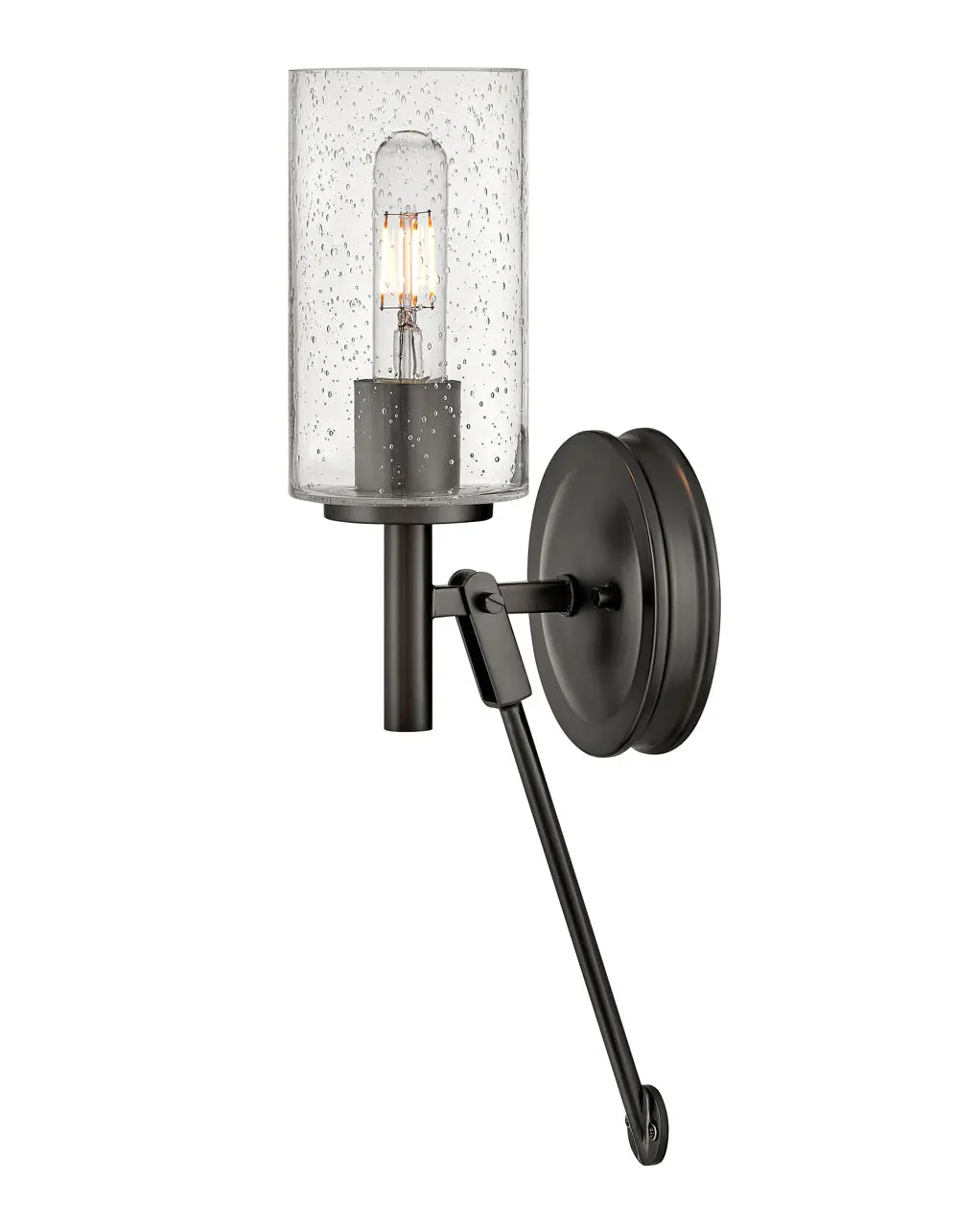 Collier Led Wall Sconce In Black Oxide 1