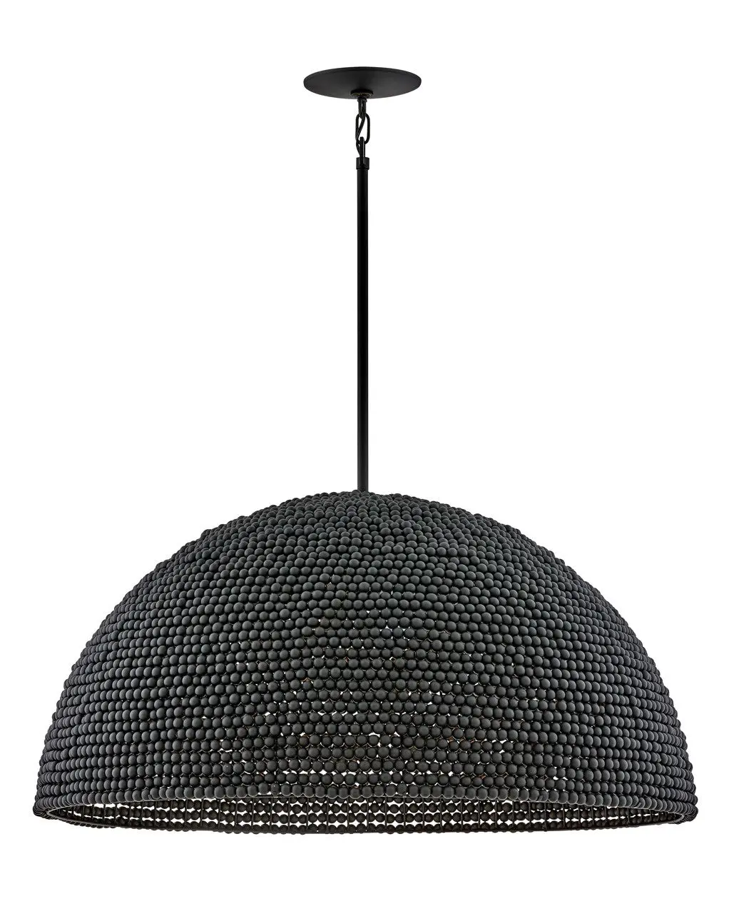 Dalia Led Chandelier In Black 1