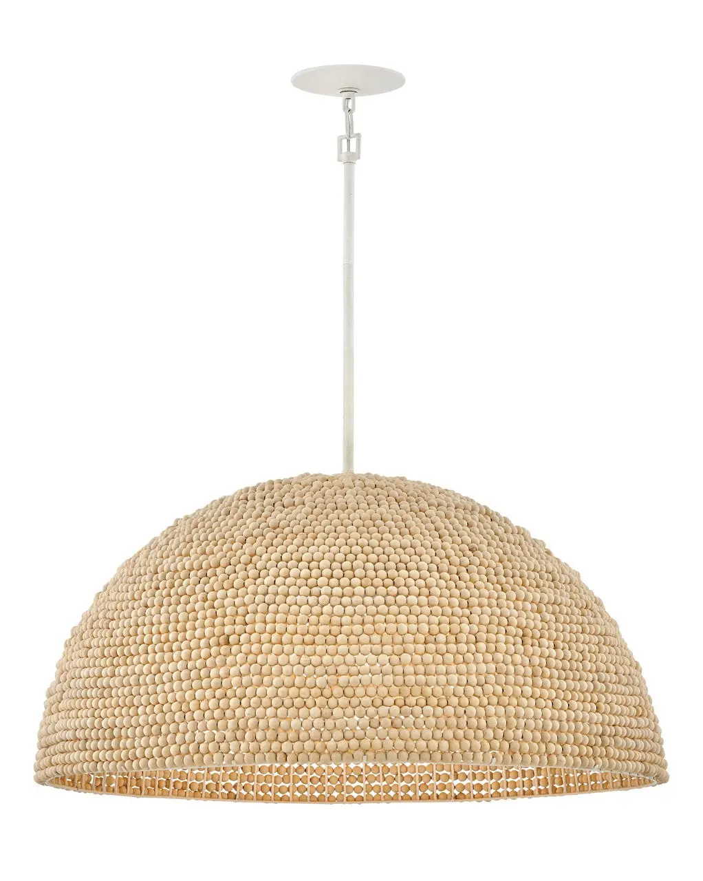 Dalia Led Chandelier In Textured Plaster 1