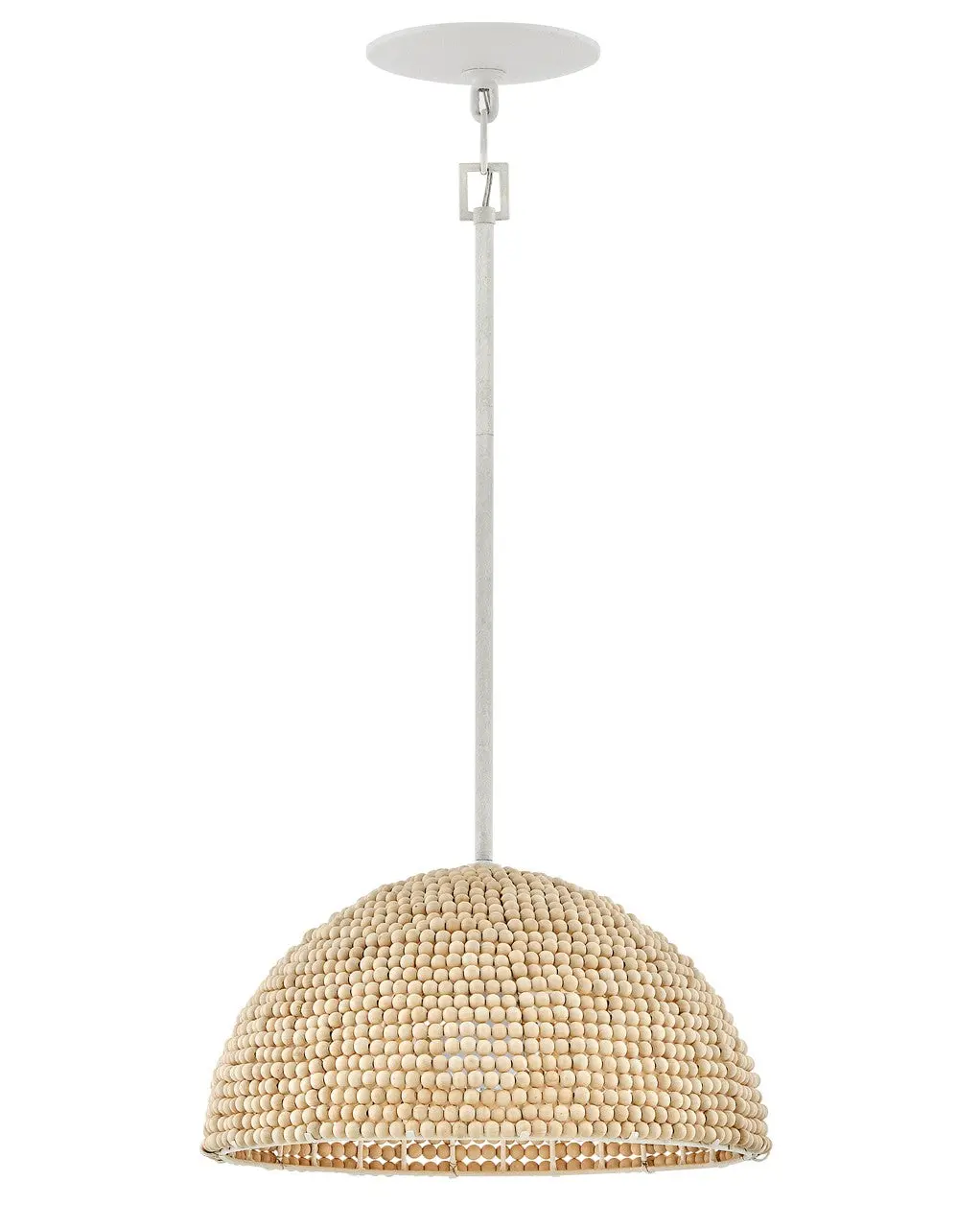 Dalia Led Pendant In Textured Plaster 1