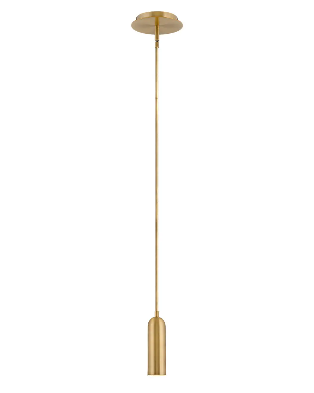 Dax Led Pendant In Heritage Brass 1