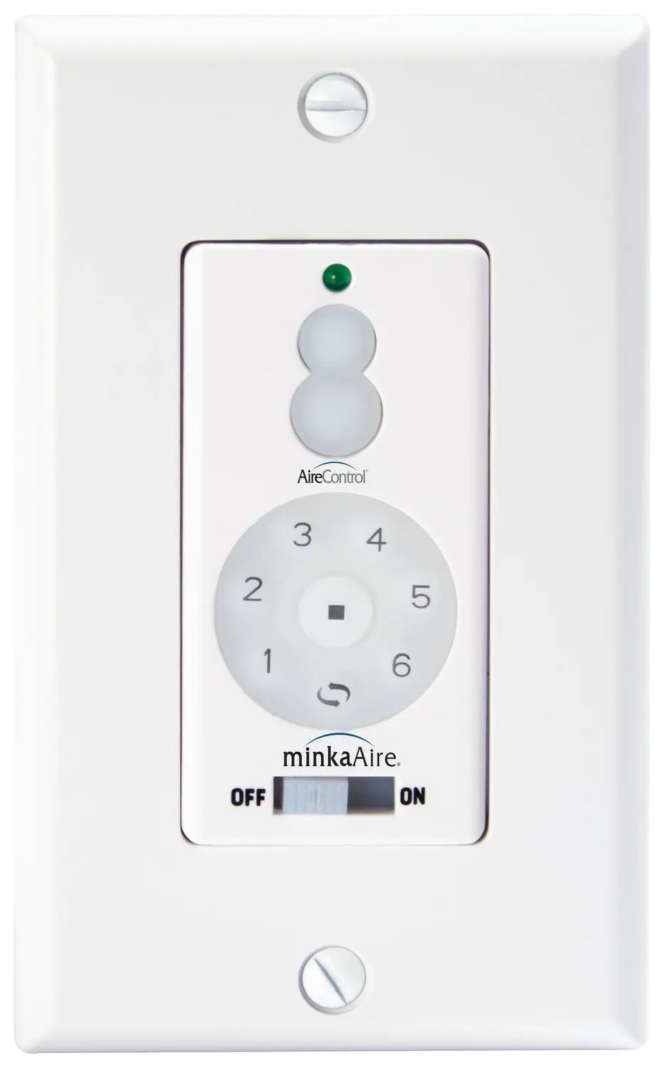 Minka Aire Wc1000 Dc Fan Wall Control In White 1