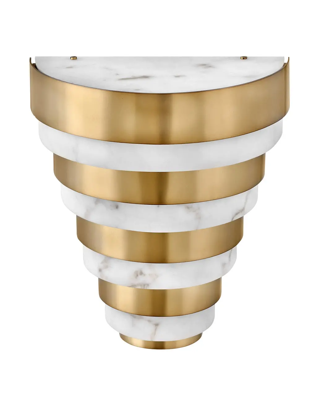 Echelon Led Wall Sconce In Heritage Brass 1