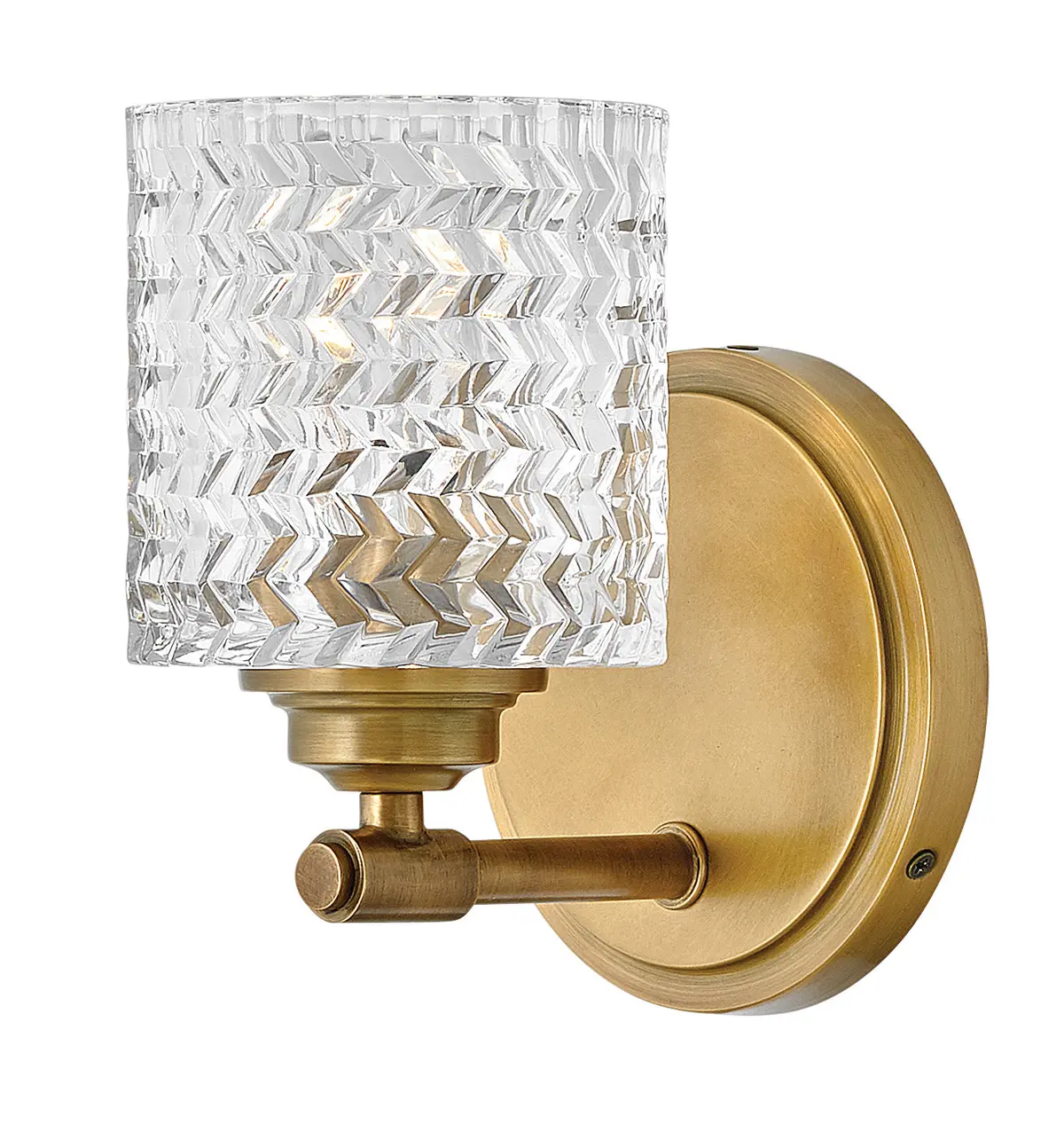 Elle Led Bath In Heritage Brass 1