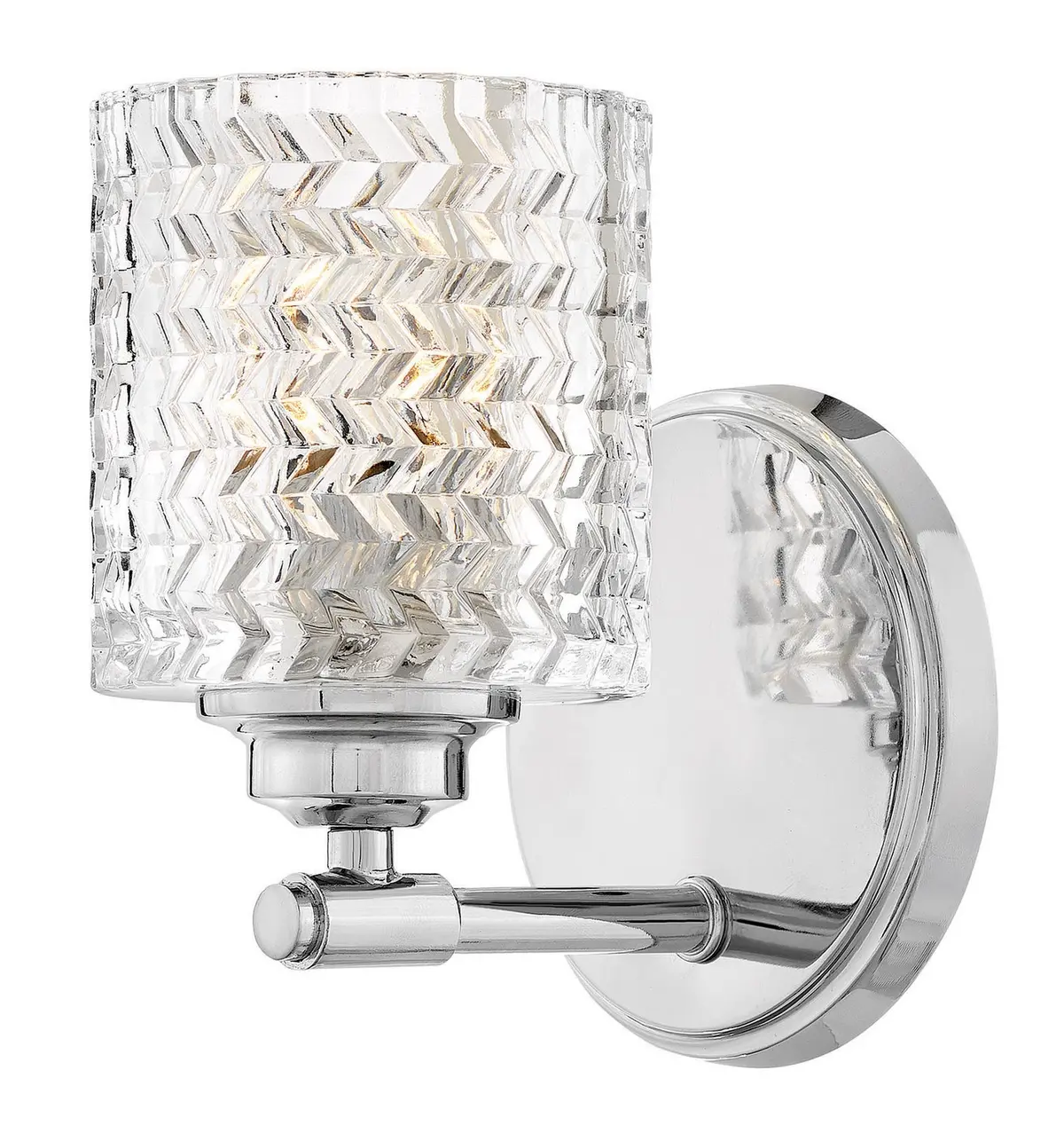 Elle Led Bath Sconce In Chrome 1