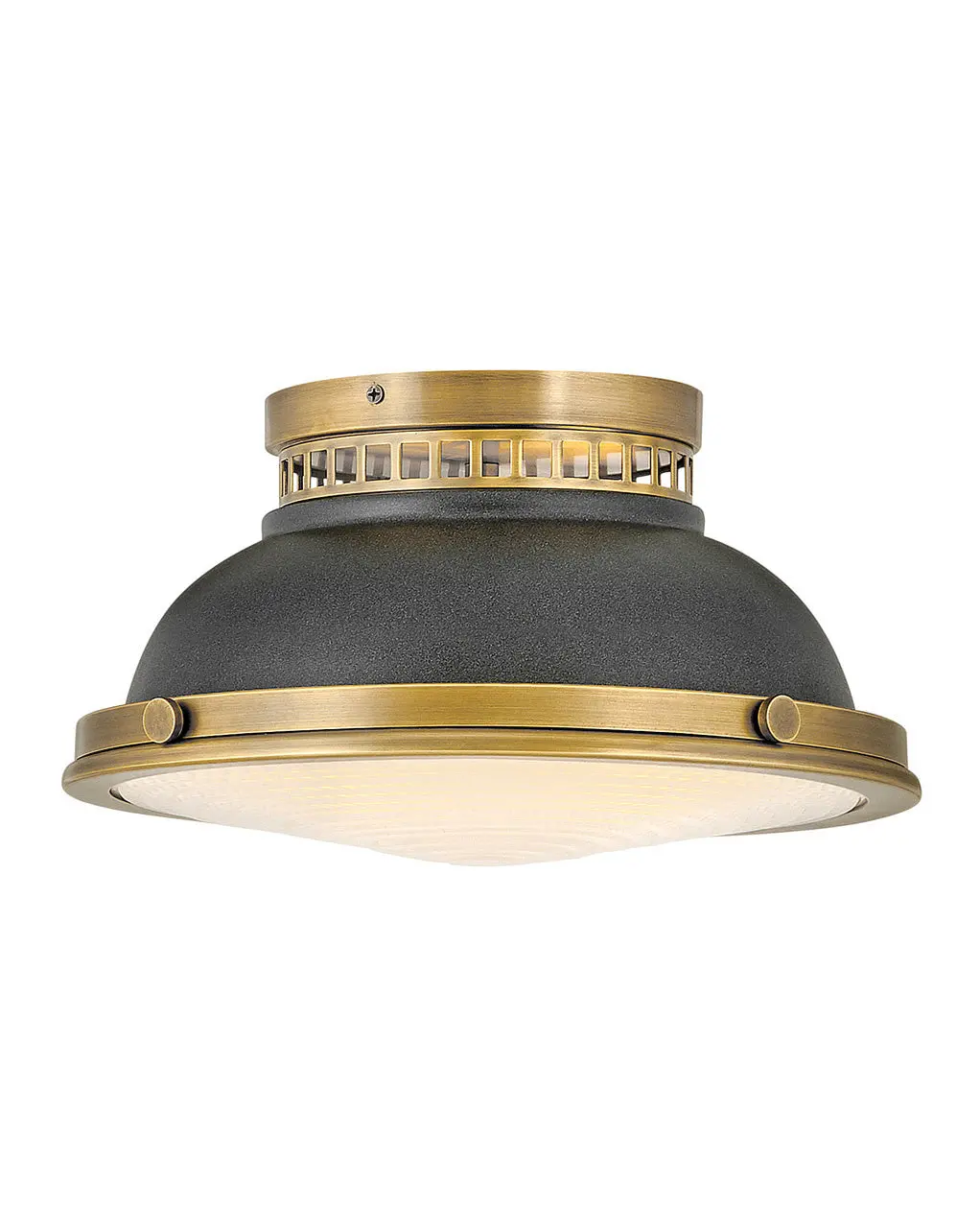 Emery Led Foyer Pendant In Heritage Brass 1