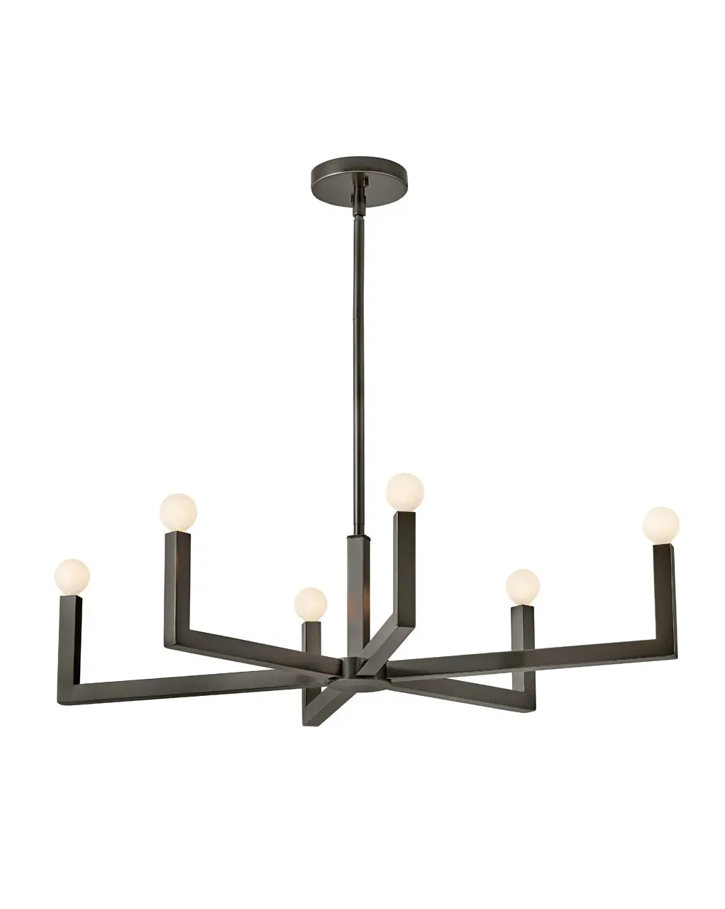 Ezra Led Linear Pendant In Black Oxide 1