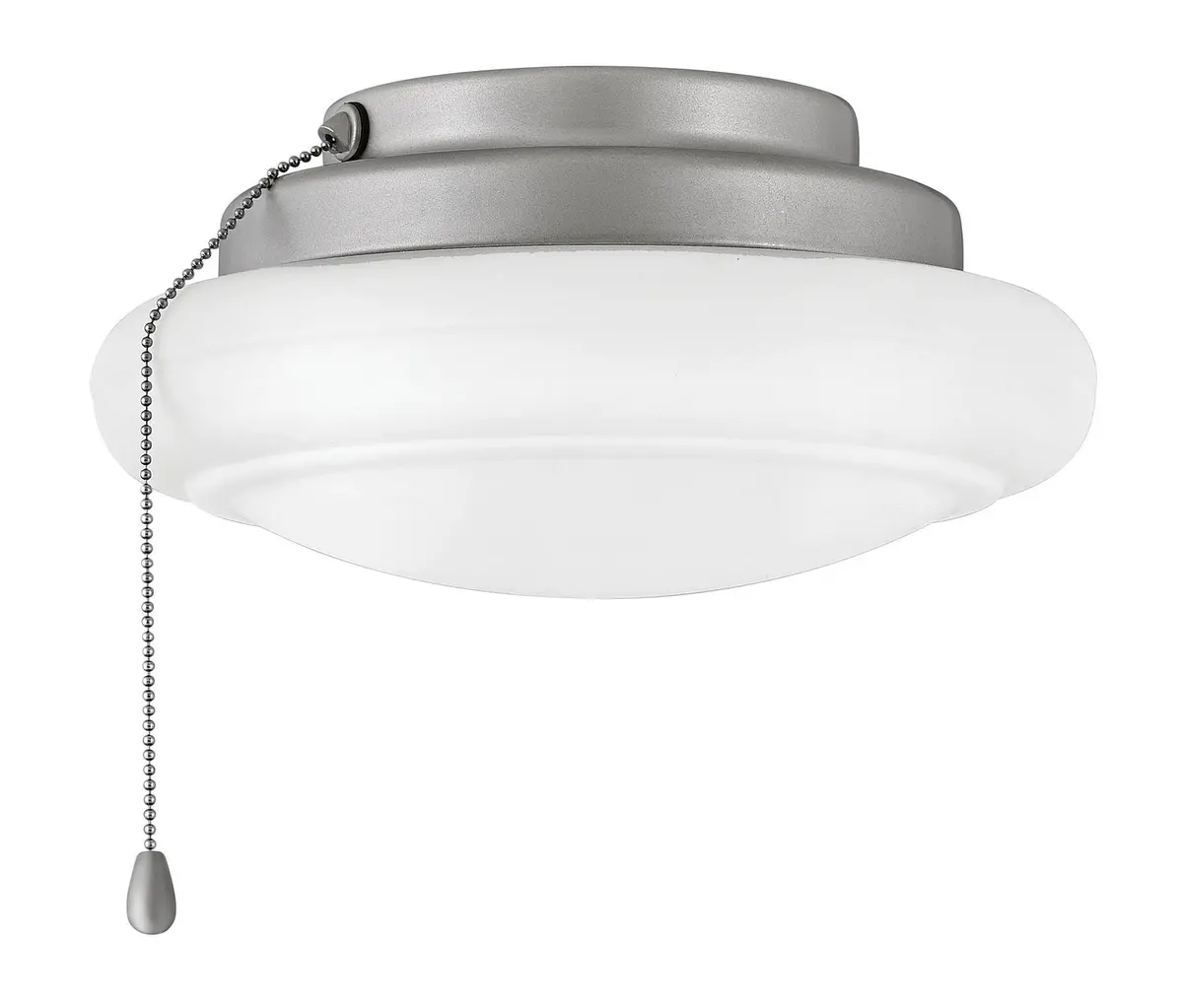 Fan Light Kit In Brushed Nickel 1