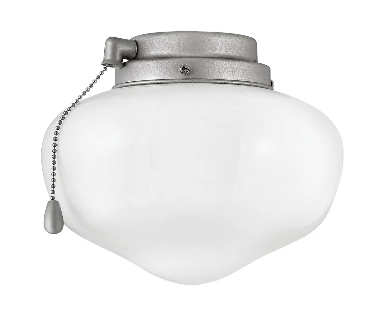 Fan Light Kit In Brushed Nickel 1