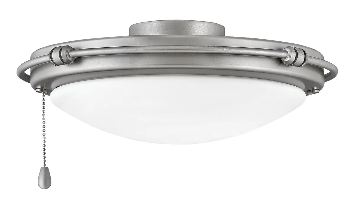 Fan Light Kit In Brushed Nickel 1