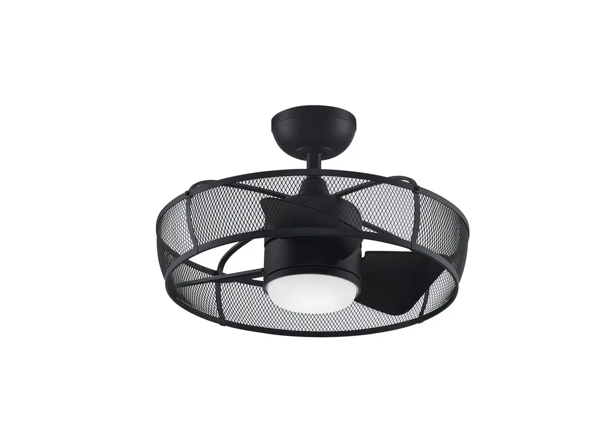 Fanimation Henry 20" Fandelier With 18W Led Light And Remote Control 1