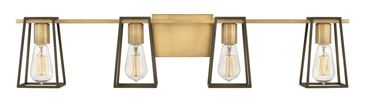 Filmore Led Bath In Heritage Brass 1