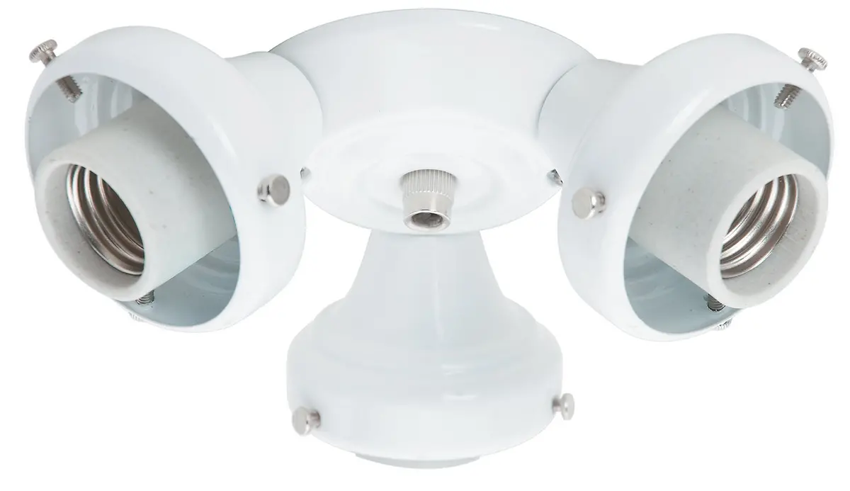 Fitter Three Light Fitter In White 1