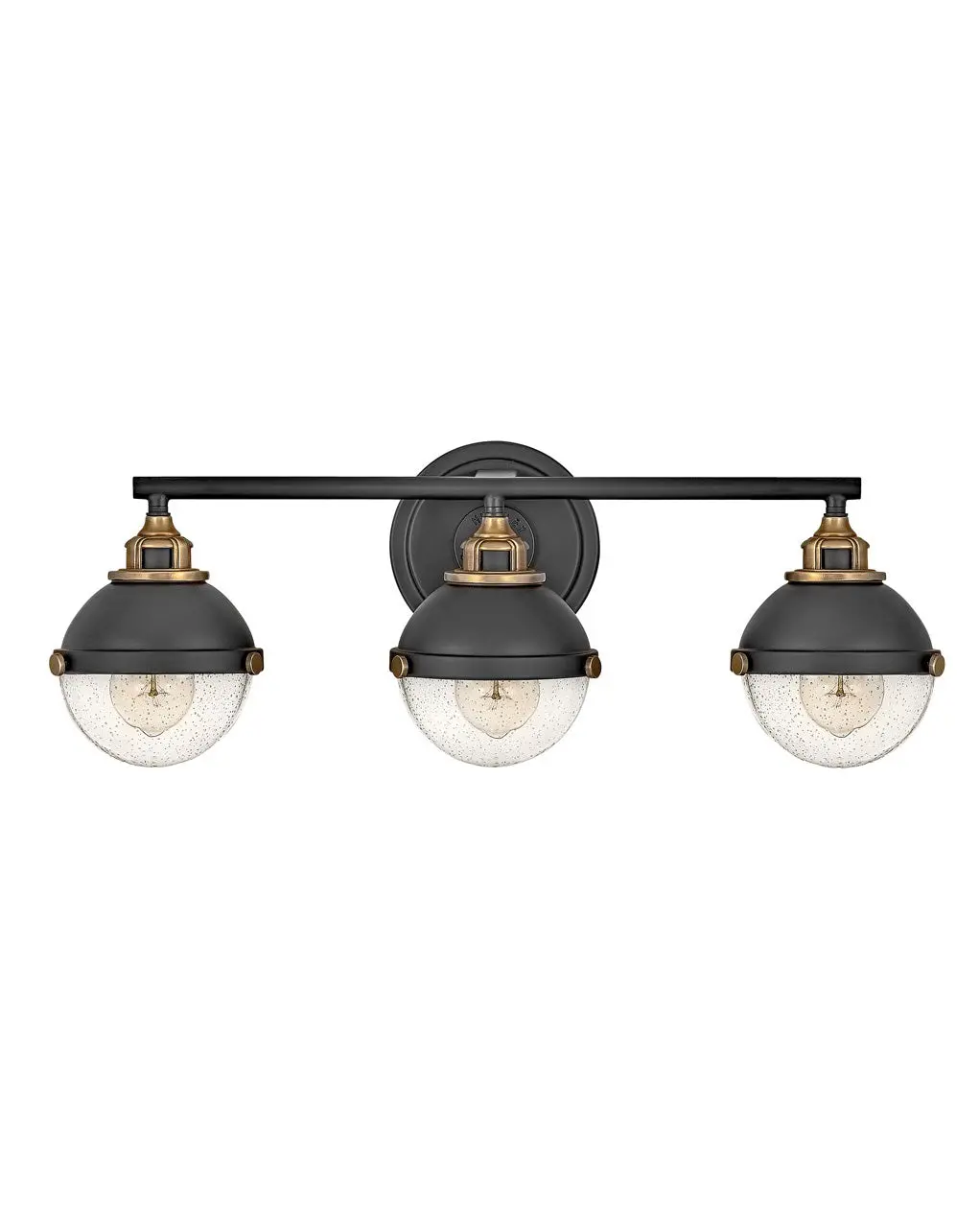 Fletcher Led Bath In Black 1