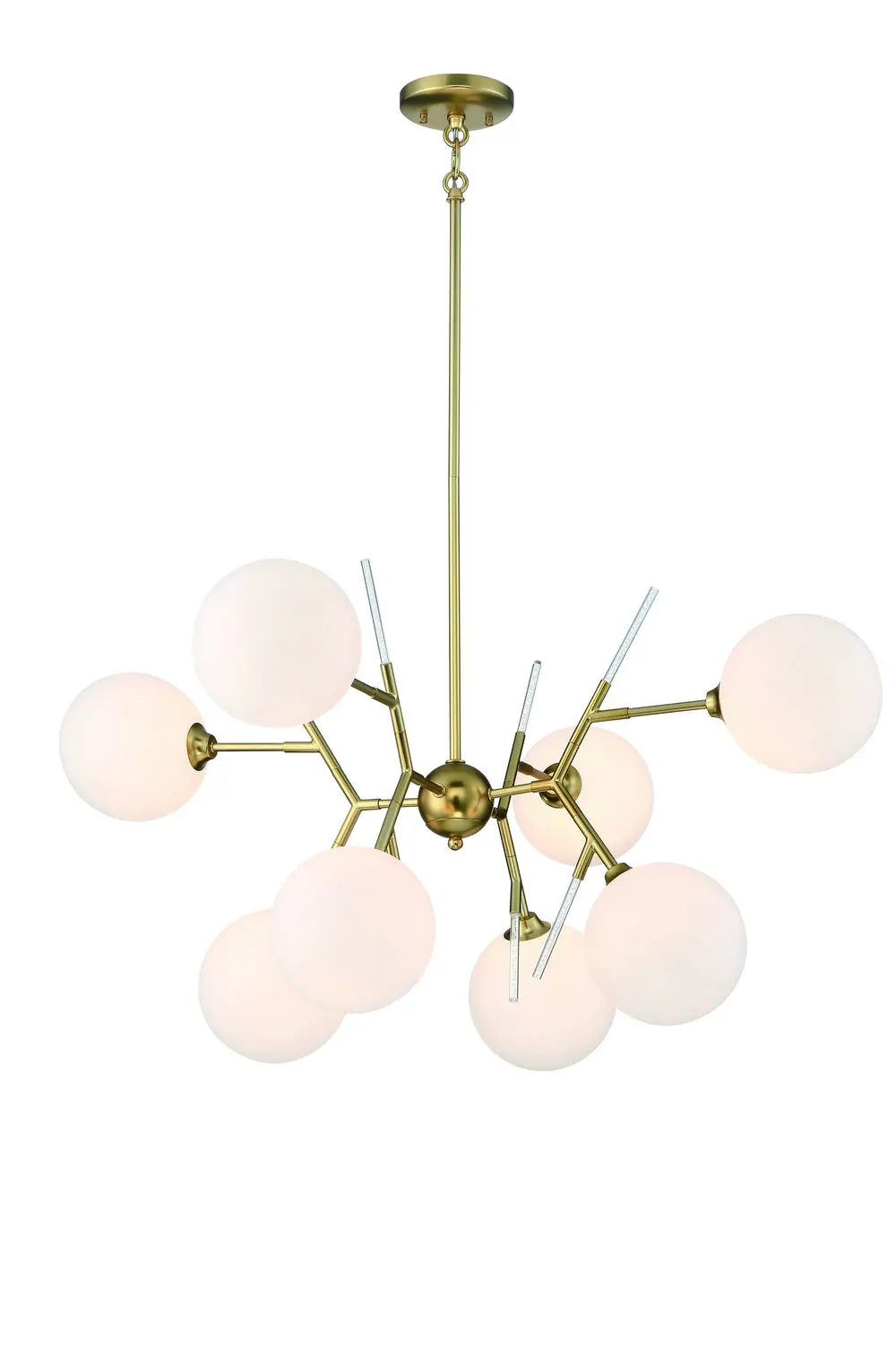 George Kovacs Eight Light Chandelier 1