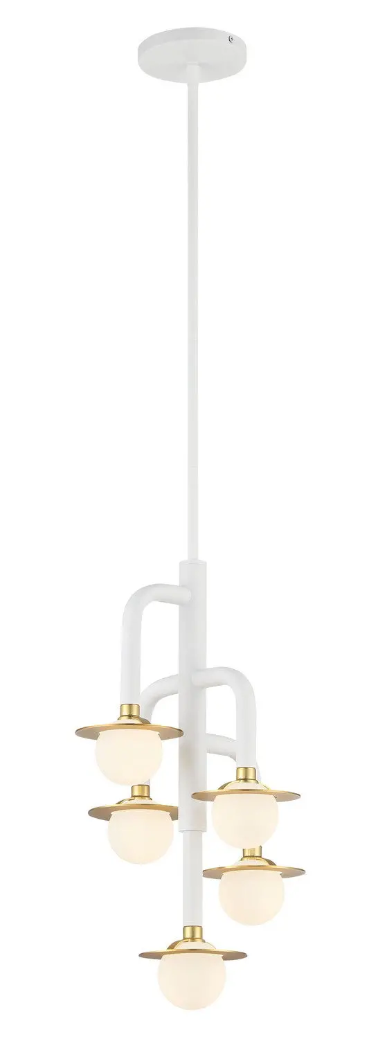 George Kovacs Five Light Chandelier 1