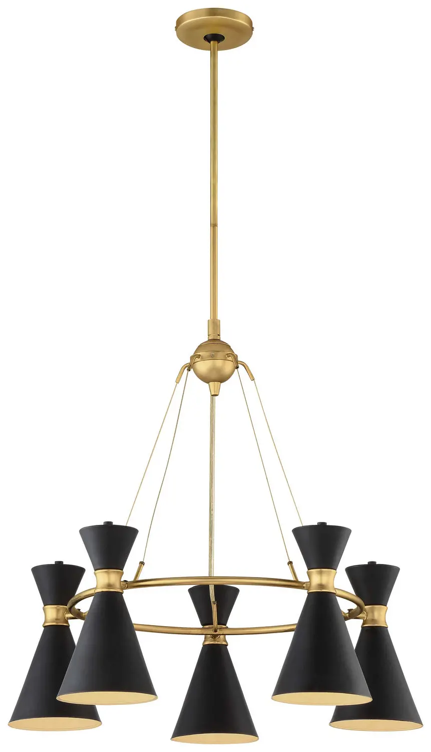 George Kovacs Five Light Chandelier 1