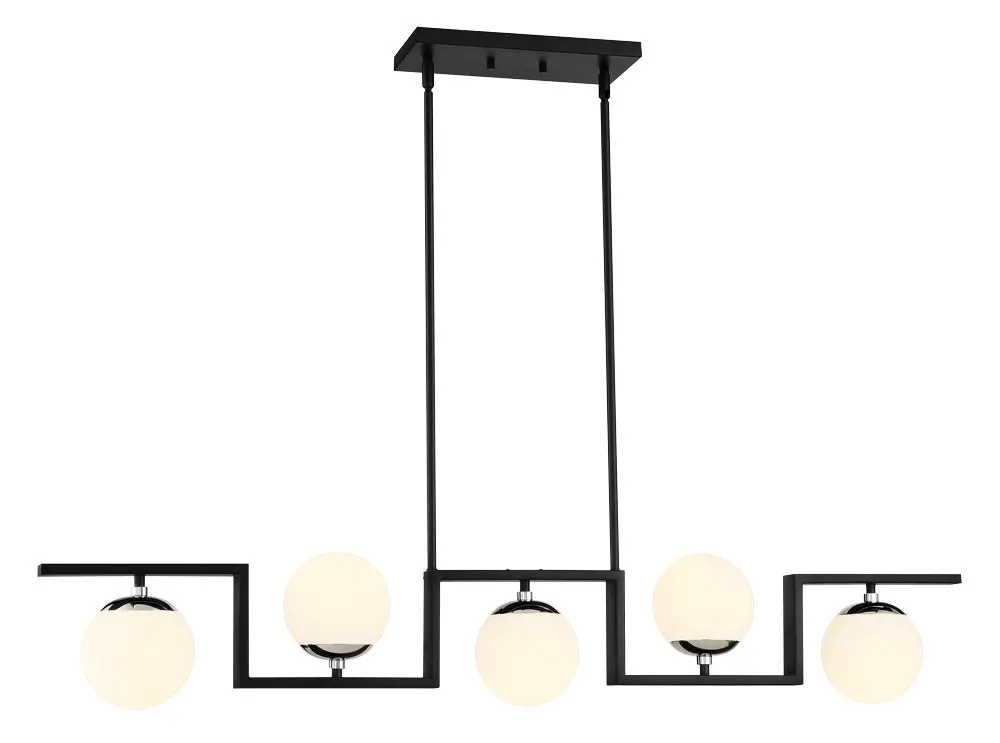 George Kovacs Five Light Island Pendant 1