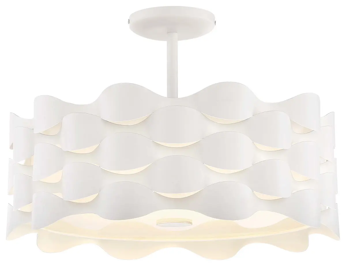 George Kovacs Led Semi Flush Mount 1