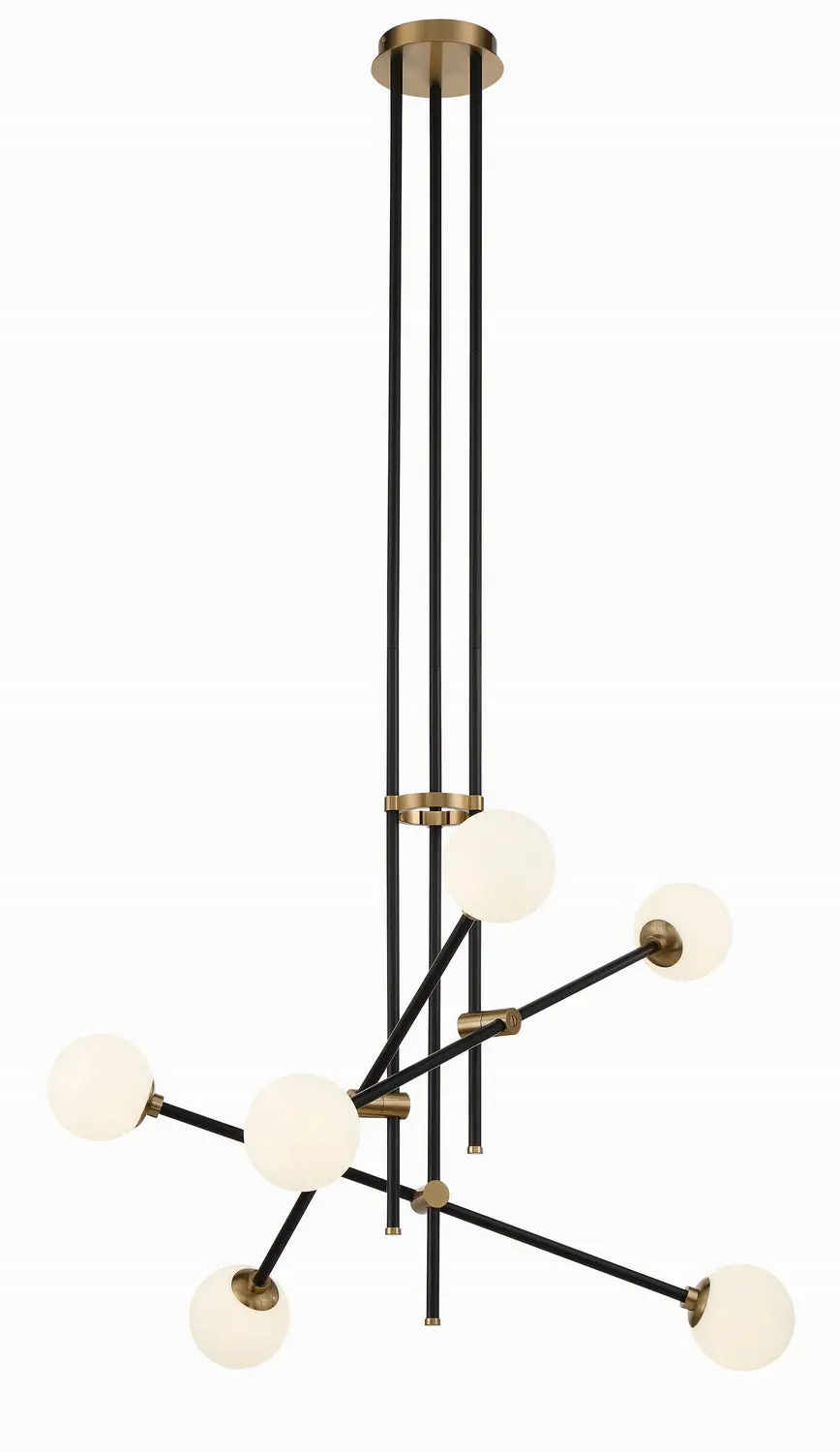 George Kovacs Six Light Chandelier 1