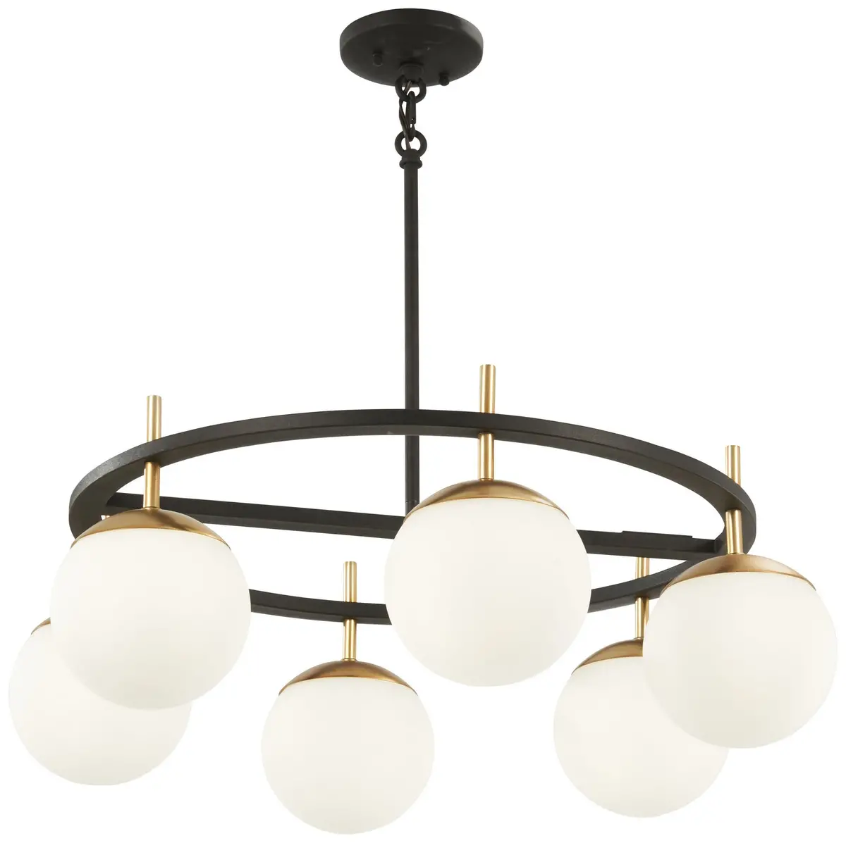 George Kovacs Six Light Pendant 1