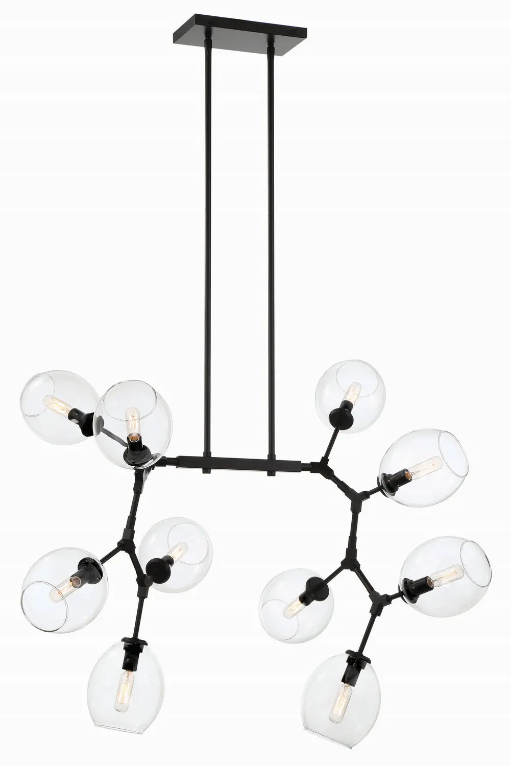 George Kovacs Ten Light Chandelier 1