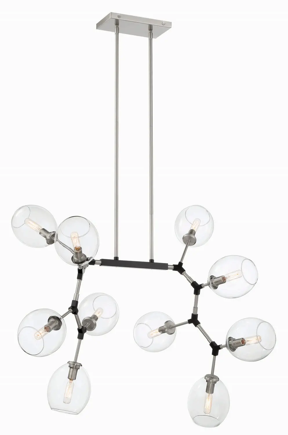George Kovacs Ten Light Chandelier 1