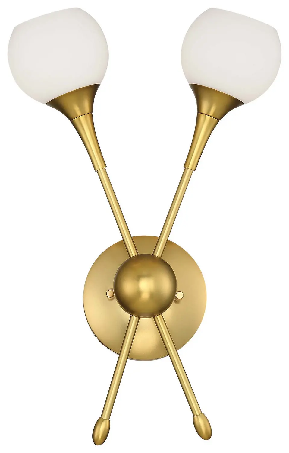 George Kovacs Two Light Wall Sconce 1