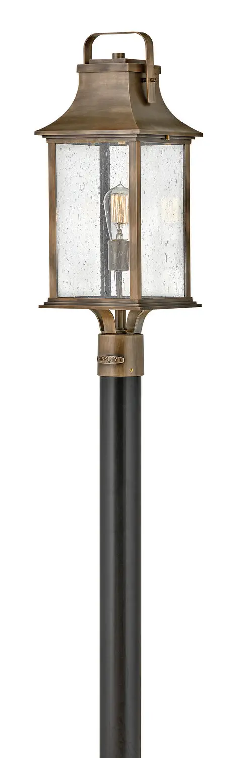 Grant Led Outdoor Lantern In Burnished Bronze 1