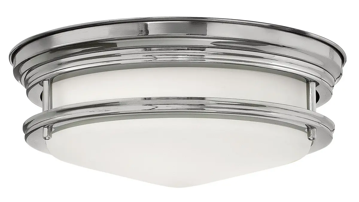 Hadley Led Flush Mount In Chrome 1
