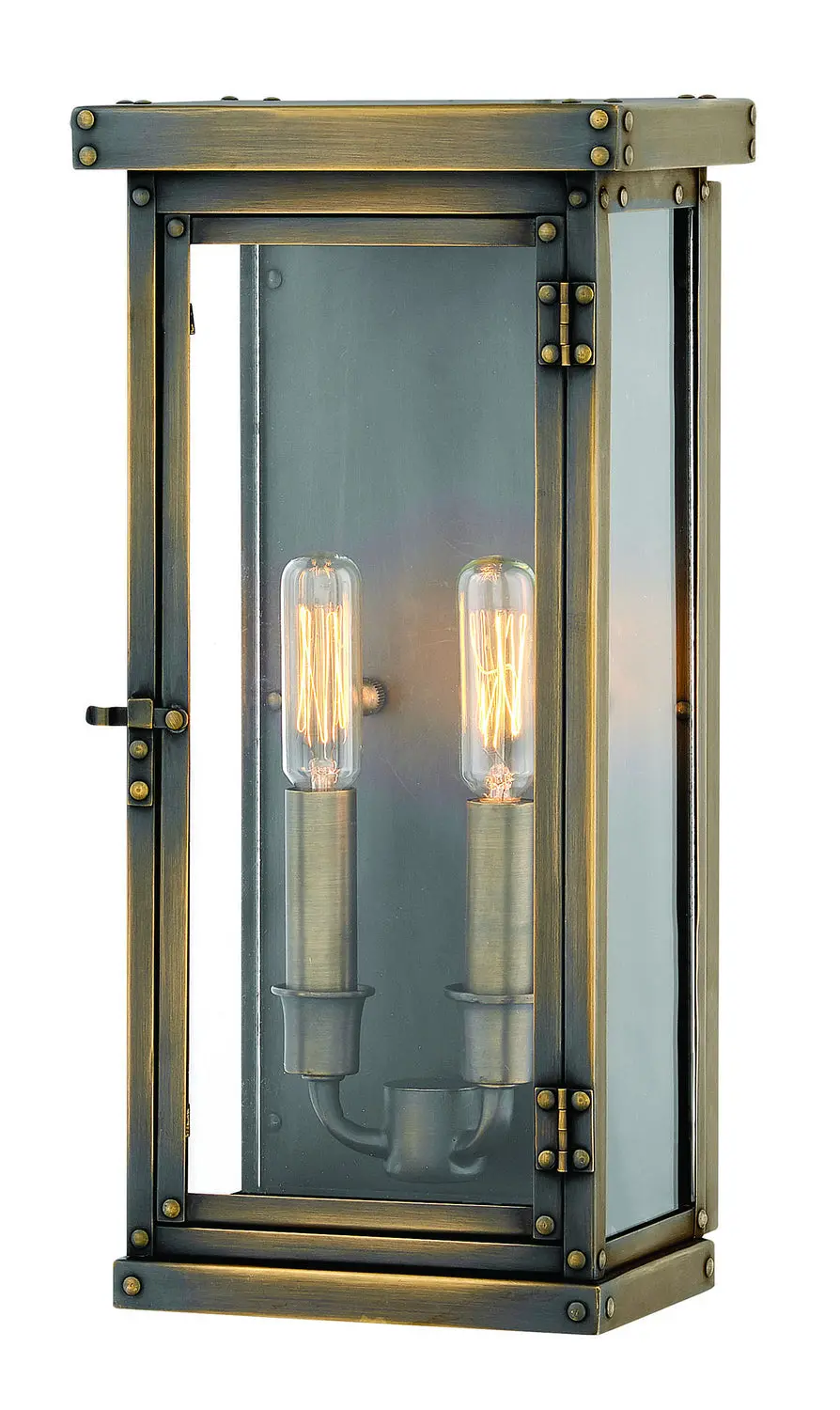 Hamilton Led Wall Mount In Dark Antique Brass 1