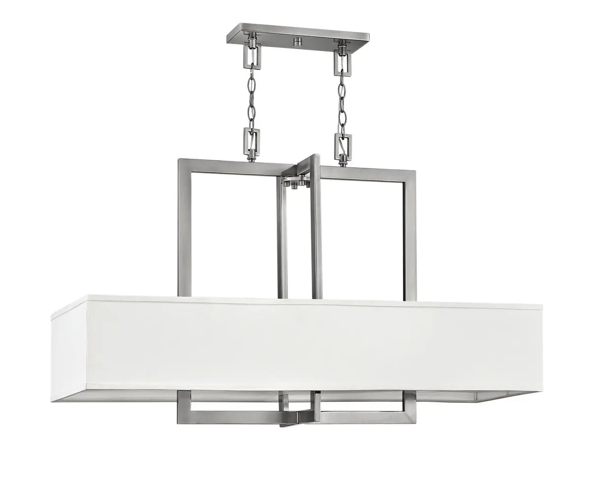 Hampton Led Chandelier In Antique Nickel 1