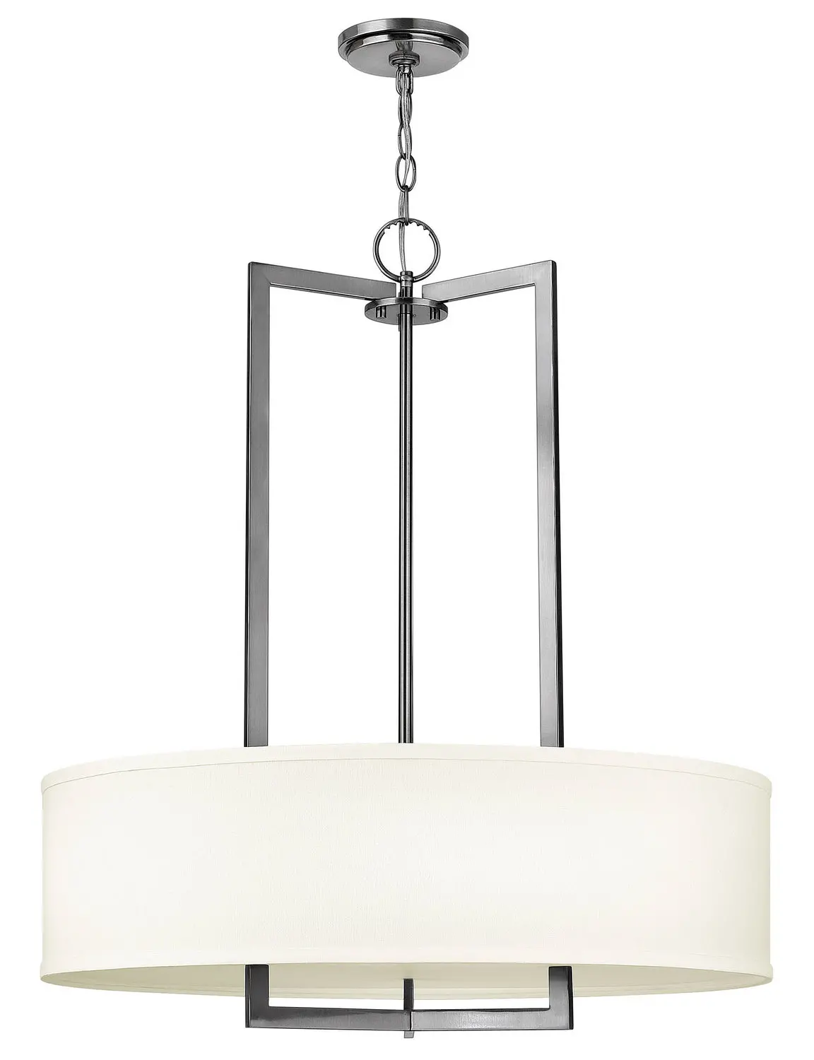 Hampton Led Pendant In Antique Nickel 1