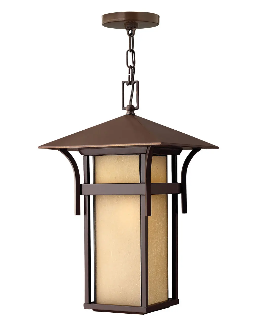 Harbor Led Hanging Lantern In Anchor Bronze 1