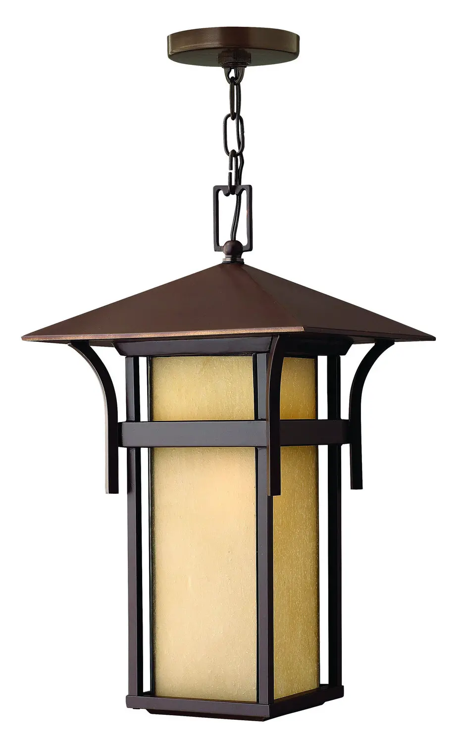 Harbor Led Hanging Lantern In Anchor Bronze 1