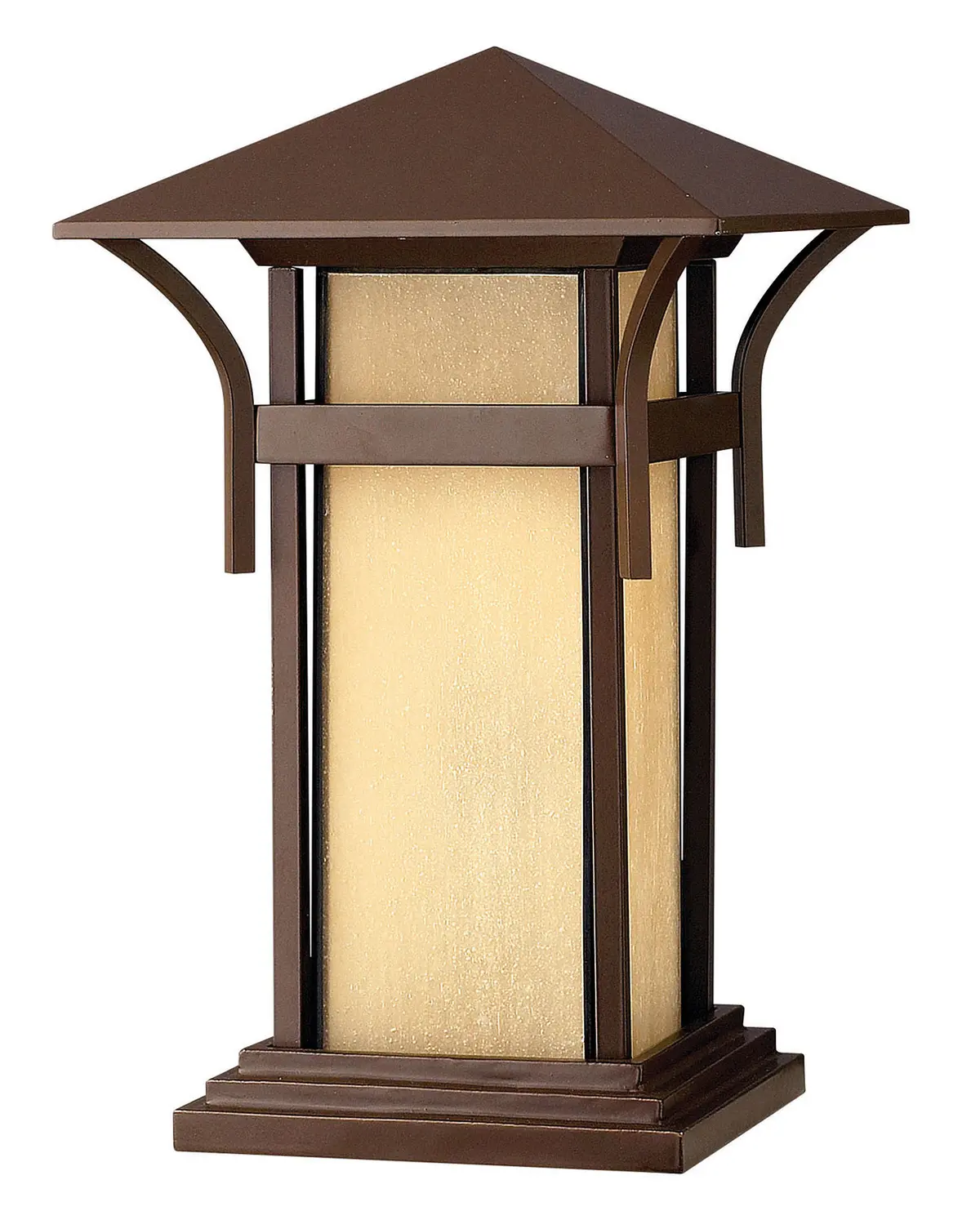 Harbor Led Pier Mount In Anchor Bronze 1
