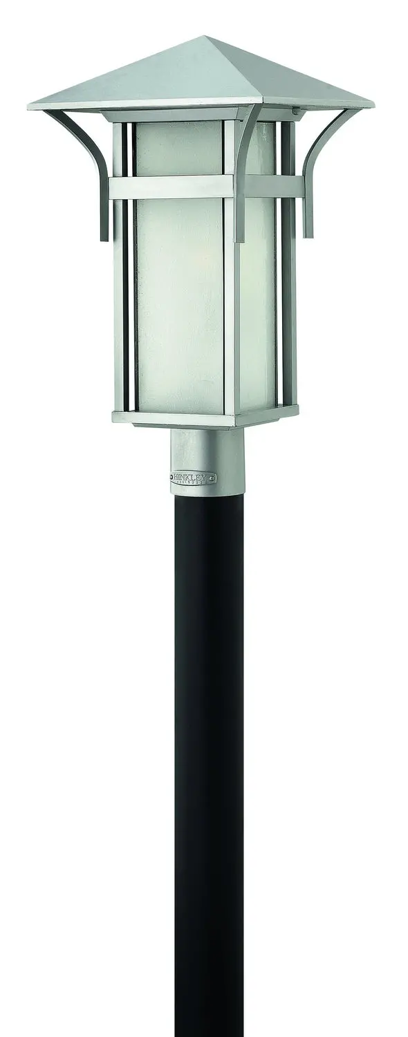 Harbor Led Post Top/ Pier Mount In Titanium 1
