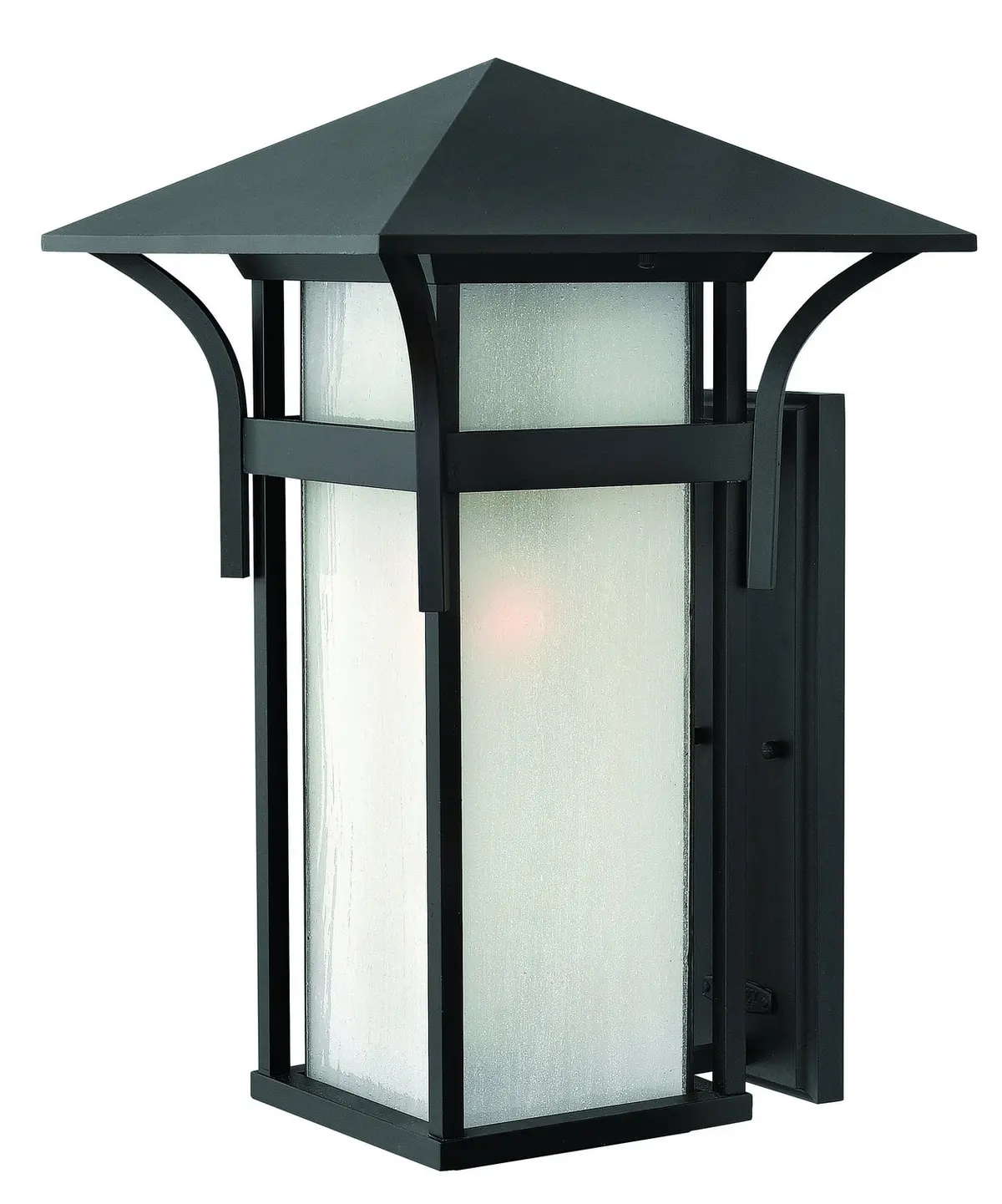 Harbor Led Wall Mount In Satin Black 1