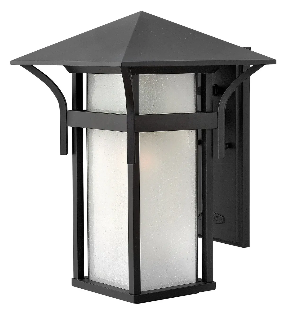 Harbor Led Wall Mount In Satin Black 1