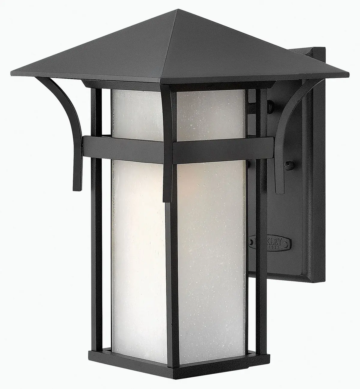 Harbor Led Wall Mount In Satin Black 1