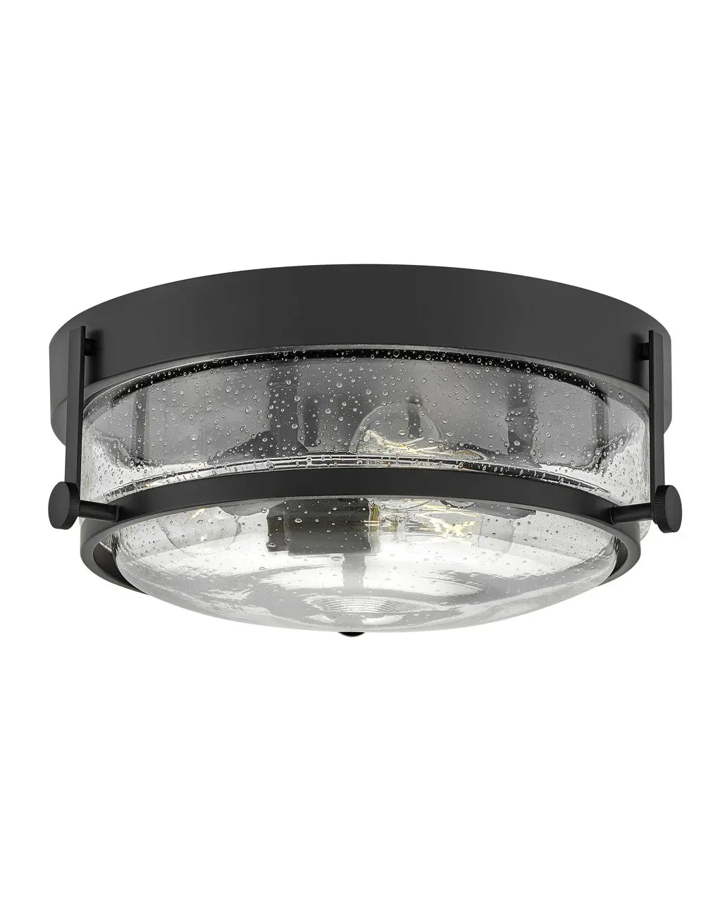 Harper Led Flush Mount In Black 1