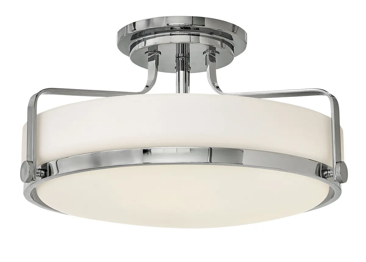 Harper Led Flush Mount In Chrome 1
