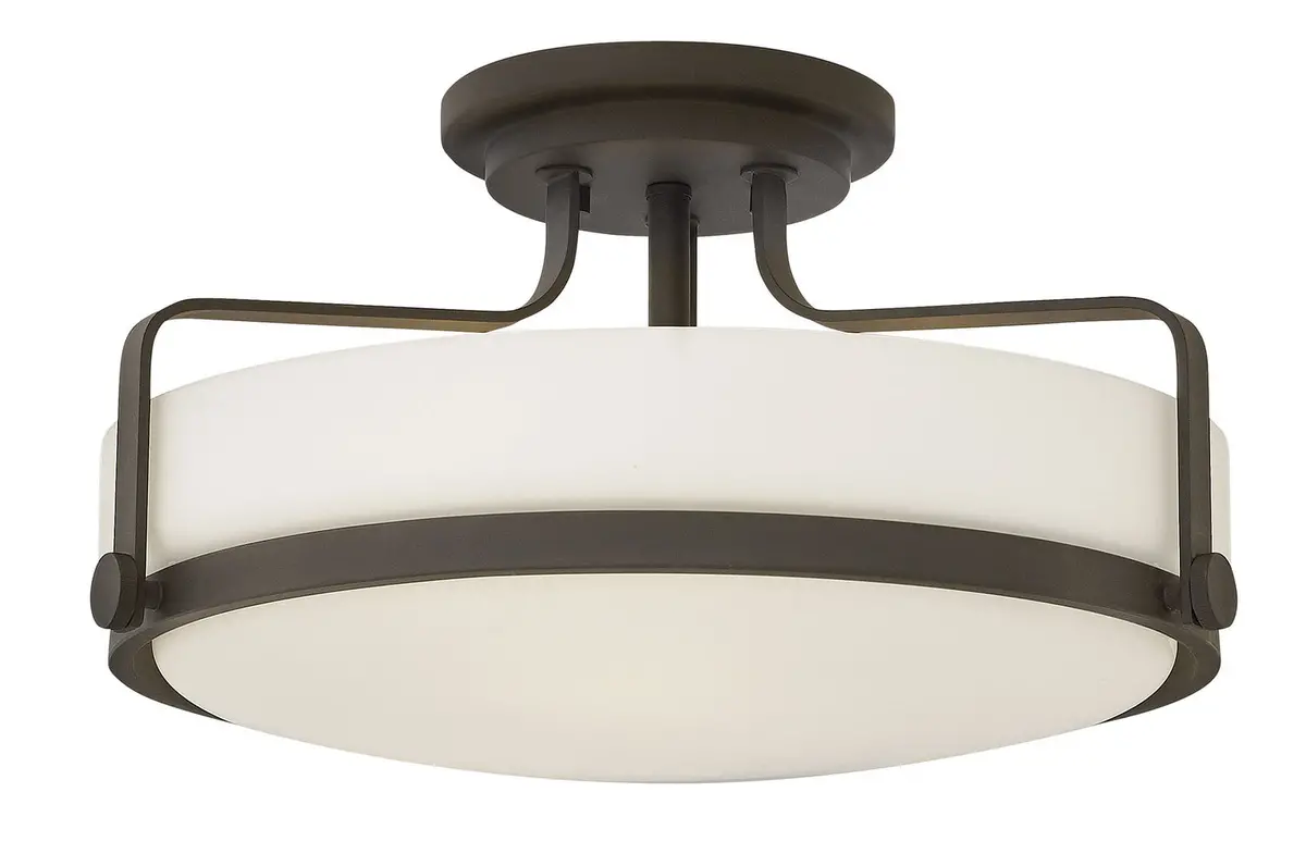 Harper Led Flush Mount In Oil Rubbed Bronze 1