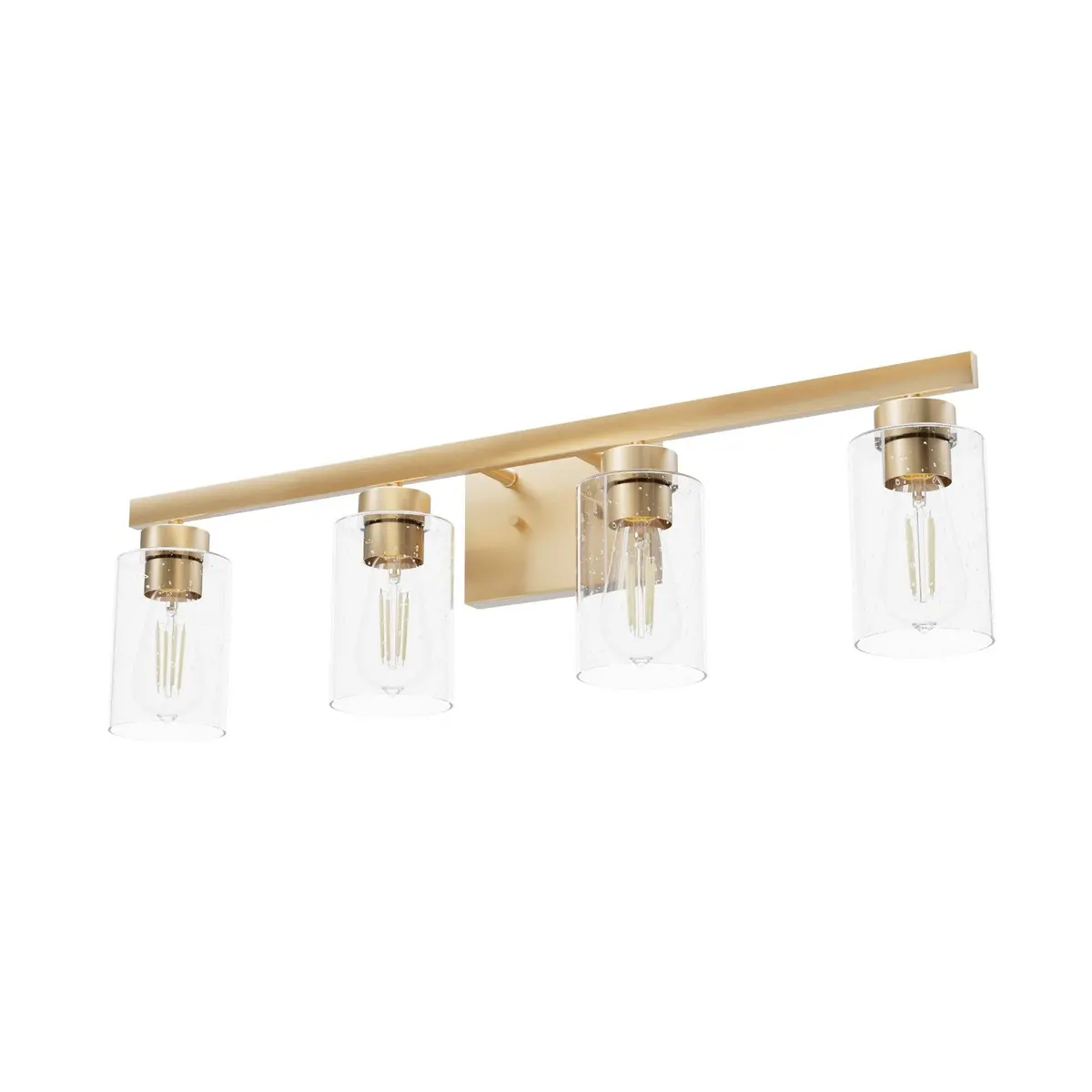 Hartland Four Light Vanity In Alturas Gold 1