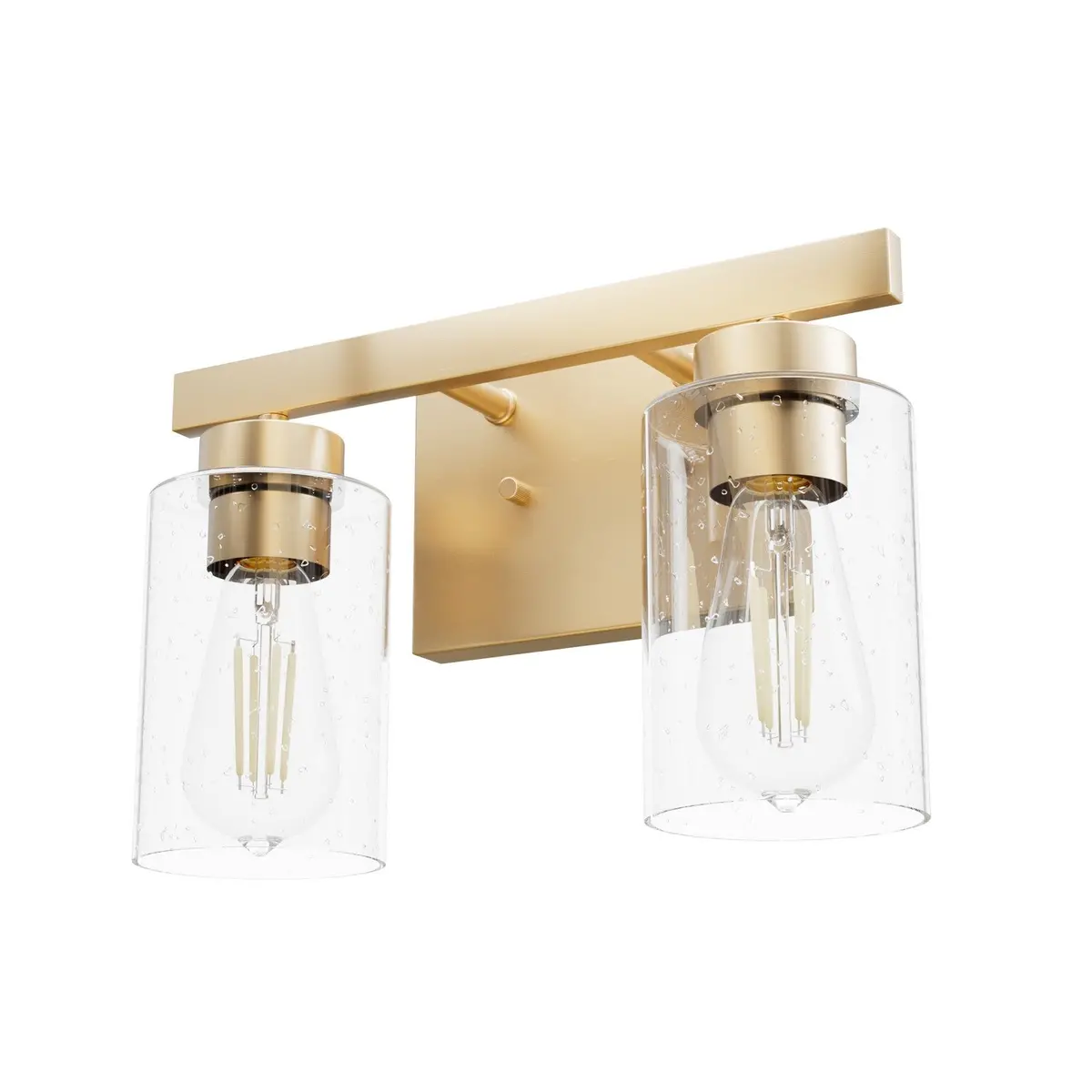 Hartland Two Light Vanity In Alturas Gold 1