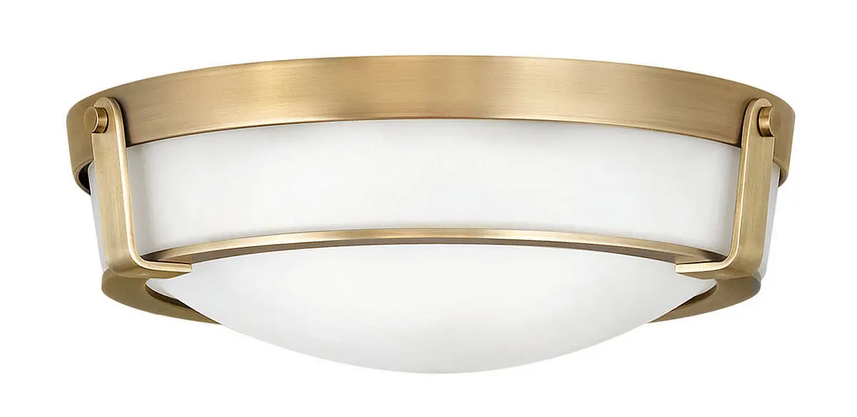Hathaway Led Foyer Pendant In Heritage Brass 1