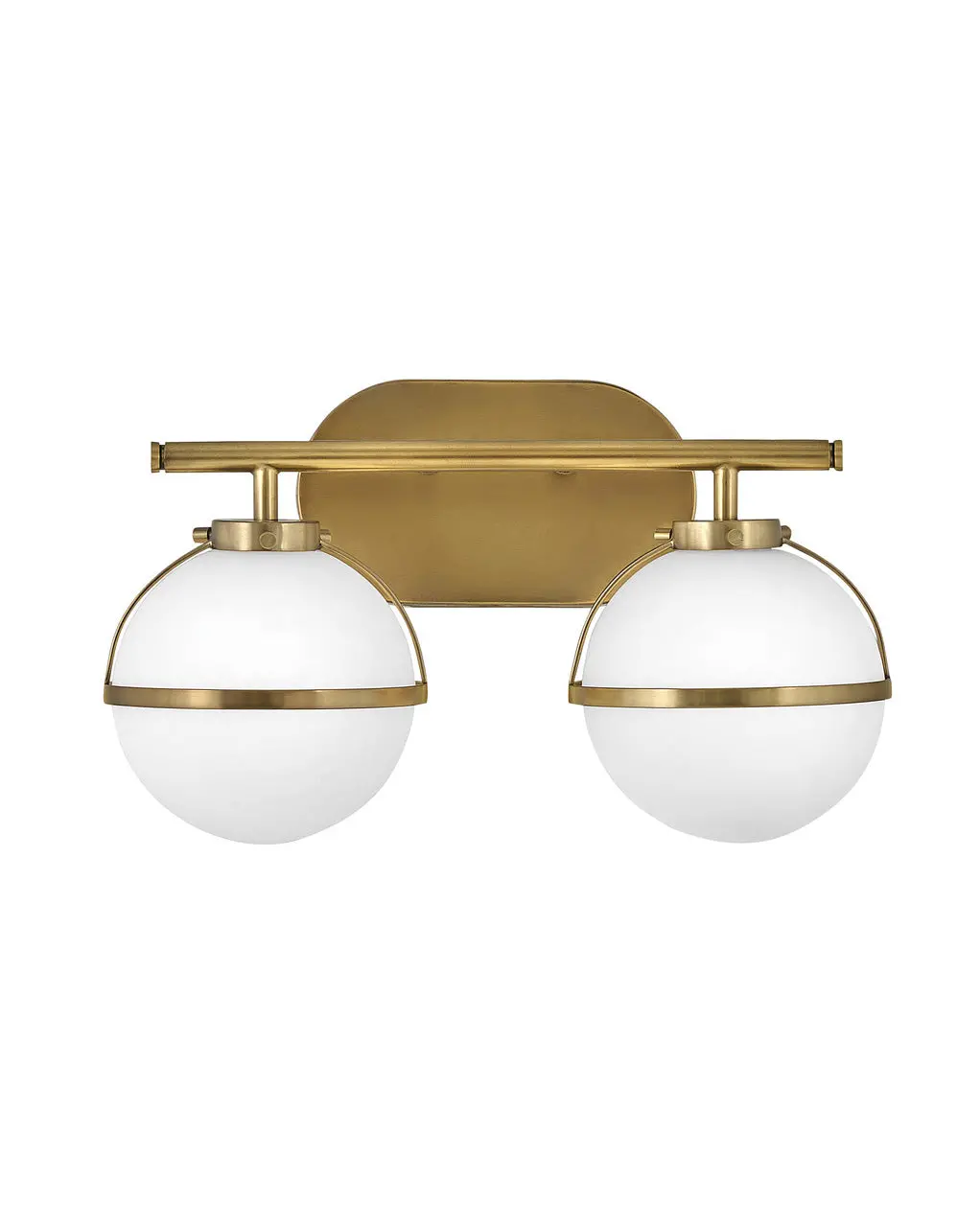 Hollis Led Bath In Heritage Brass 1