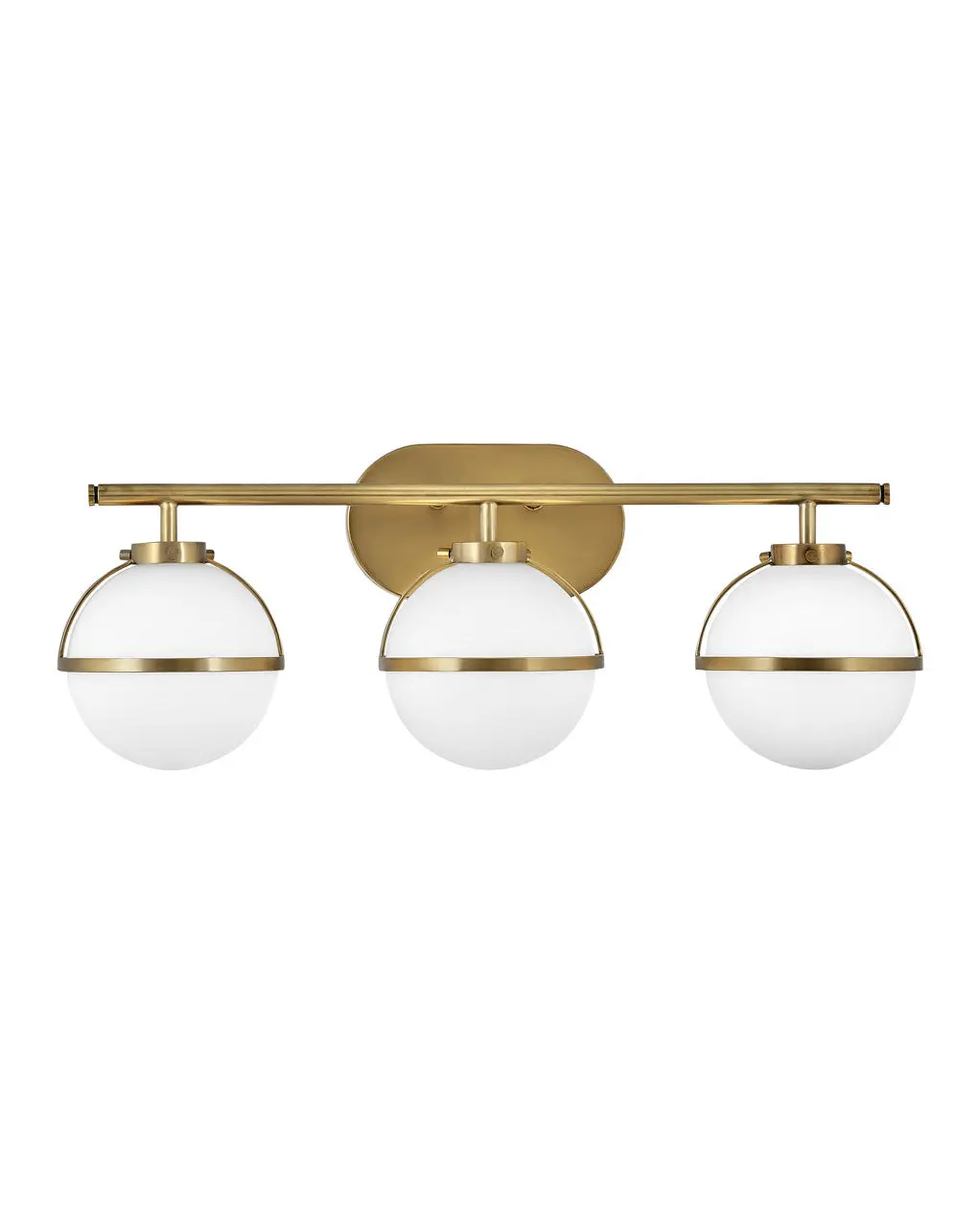 Hollis Led Bath In Heritage Brass 1