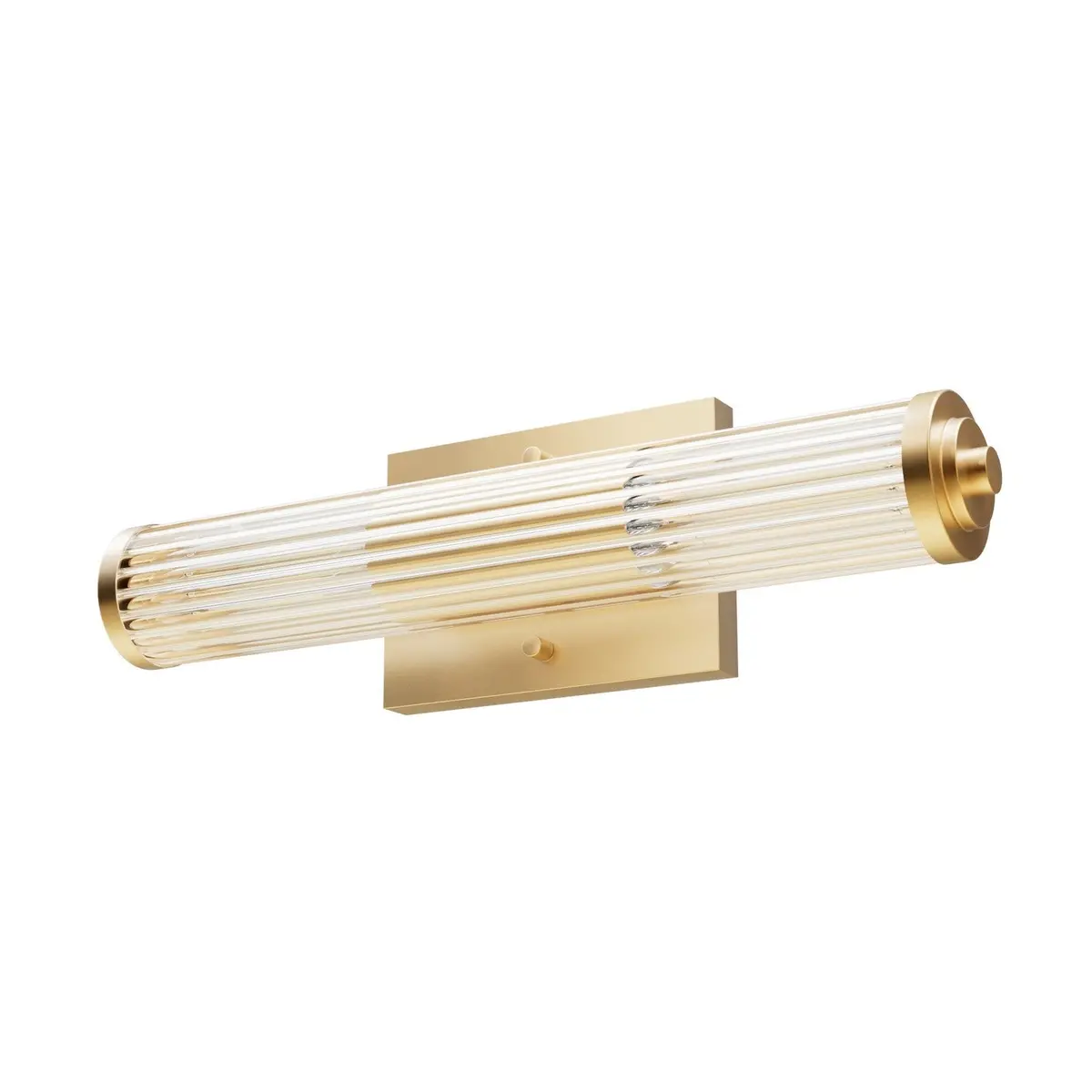 Holly Grove Two Light Vanity In Alturas Gold 1